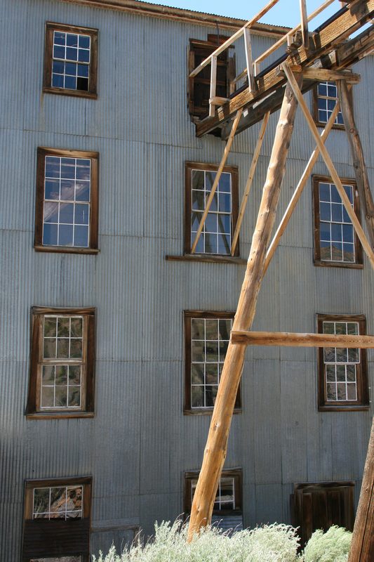 Ore trestle entrance into the Standard Mill.