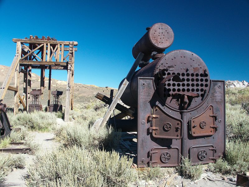 Tube boiler.