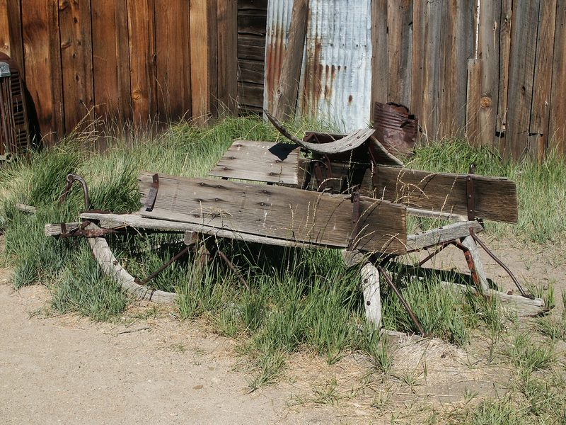 Old sled.