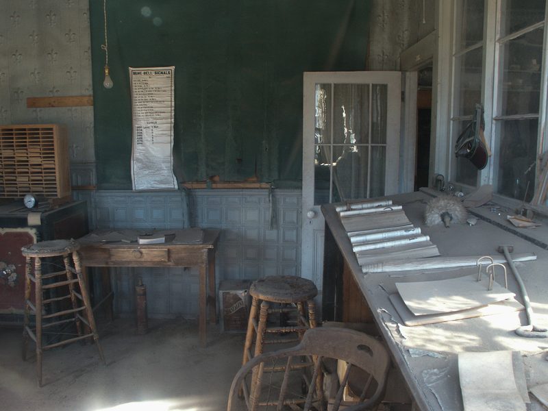 Mine office.